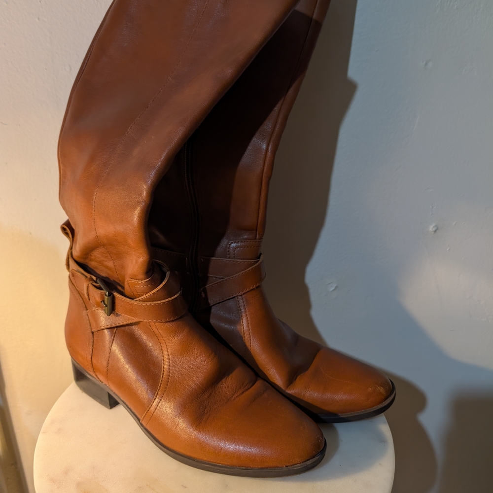 Naturalizer Brown Over the Knee Boots